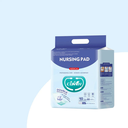 Adult Nursing Pads - 10-Pack Disposable Incontinence Protection