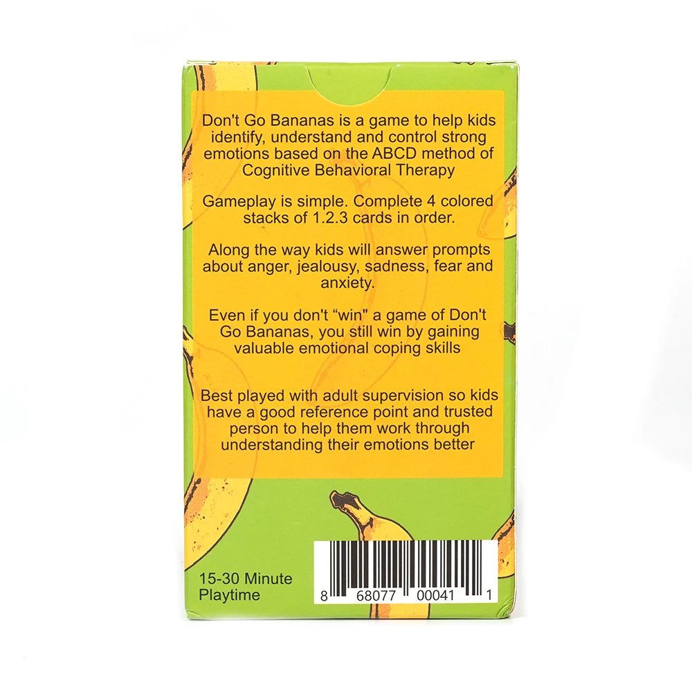 Don't Go Bananas – A CBT Therapy Card Game