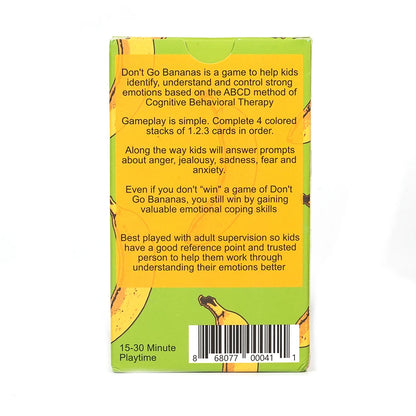 Don't Go Bananas – A CBT Therapy Card Game