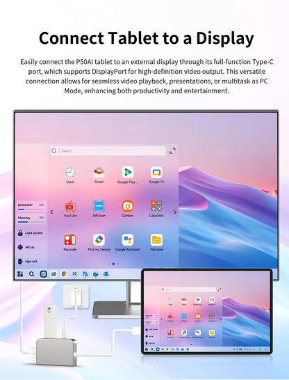 High-Performance Tablet 11in, Teclast P50  | NDIS Communication & Learning Aid