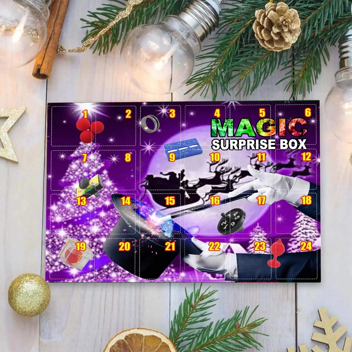 Sensory Advent Calendar - 24-Day Countdown of Building Block Surprises