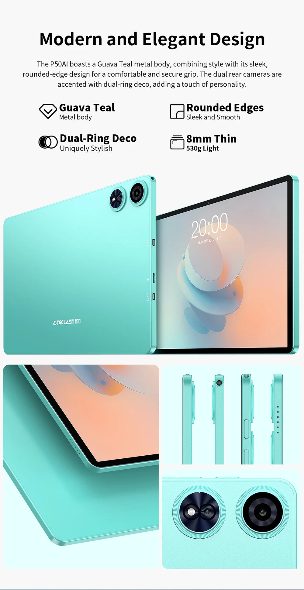 High-Performance Tablet 11in, Teclast P50  | NDIS Communication & Learning Aid