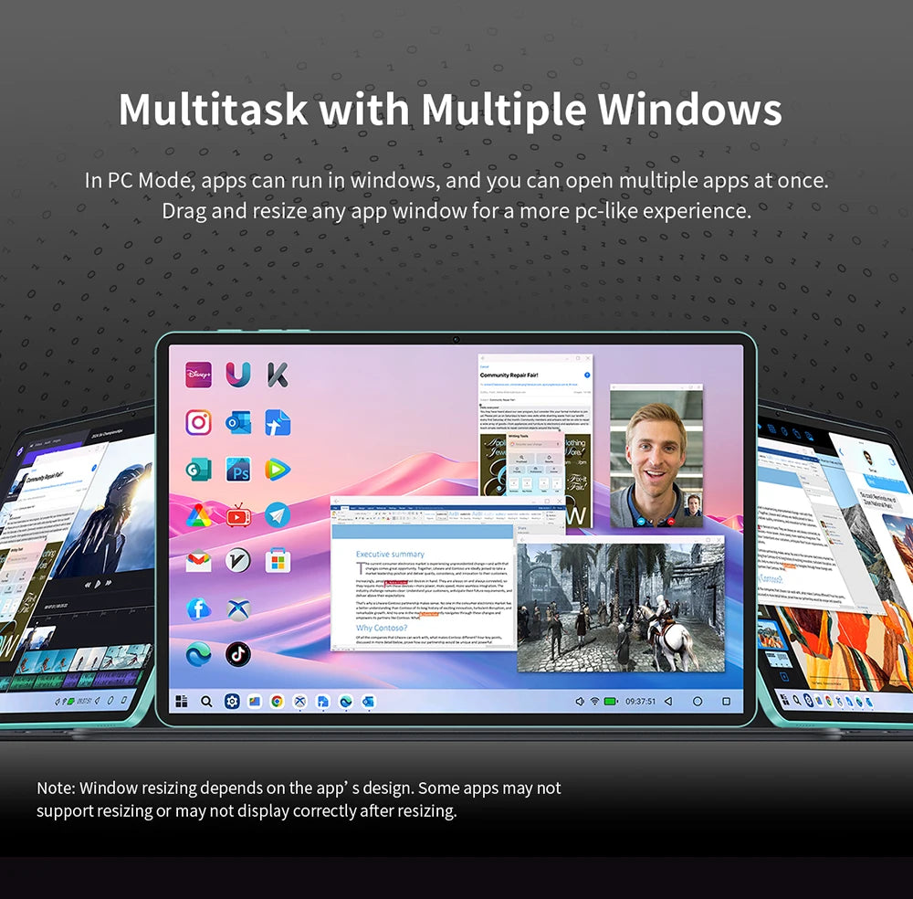 High-Performance Tablet 11in, Teclast P50  | NDIS Communication & Learning Aid