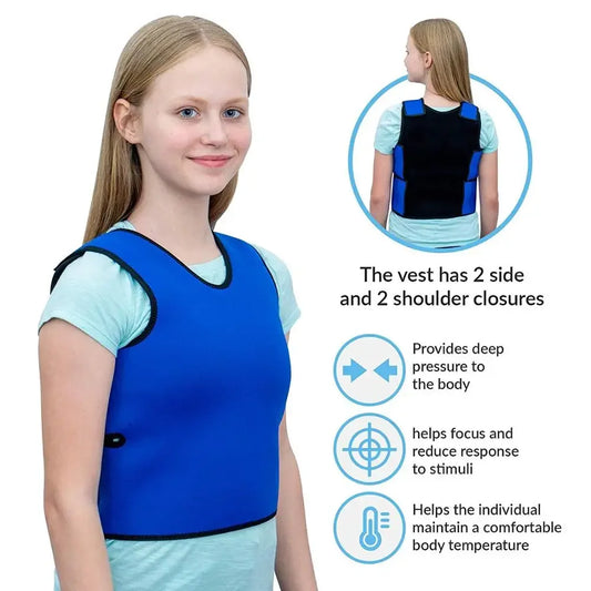 Sensory Compression Vest – Adjustable Weighted Vest for Comfort and Focus