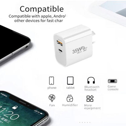 Adaptive Dual-Port Fast Charger | NDIS Power Safety Aid
