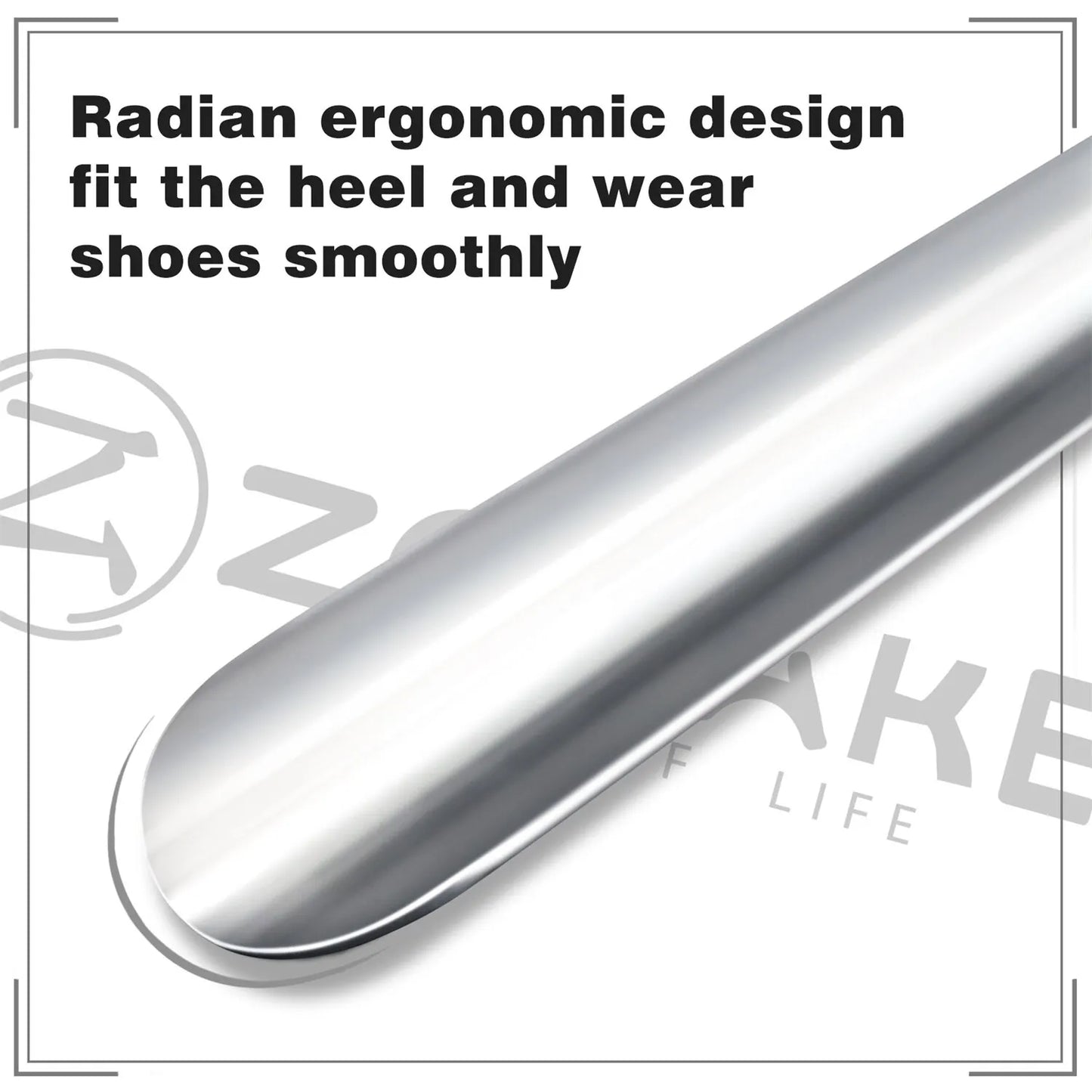 Metal Long or Short Handle Shoehorn, Shoe Assistance