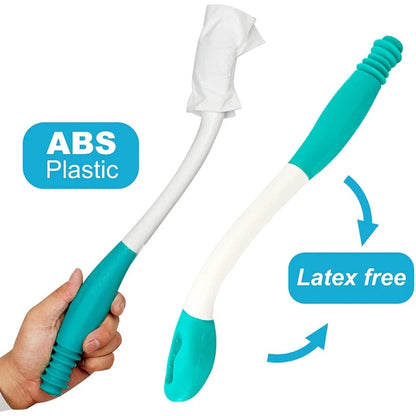 Toilet Tool Wiping Wand for Patient, Elderly, and Pregnant – 38cm Ergonomic Paper Suction Device