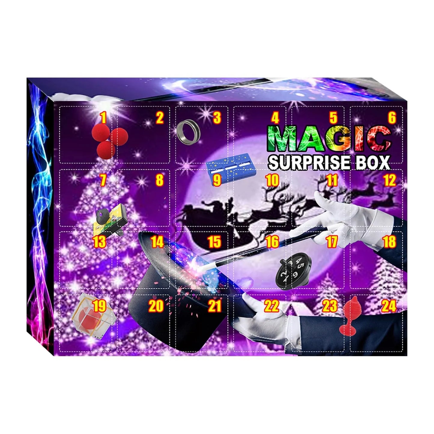 Sensory Advent Calendar - 24-Day Countdown of Building Block Surprises