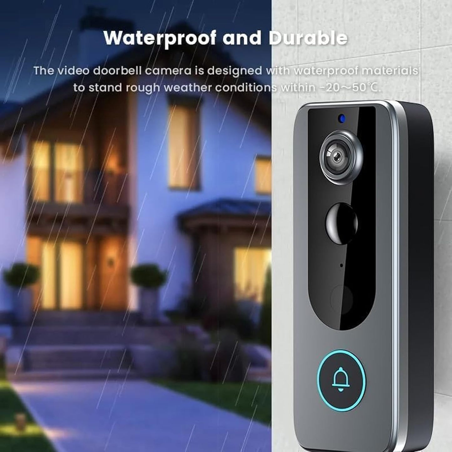 Smart WiFi Video Doorbell | NDIS Home Safety & Access Aid