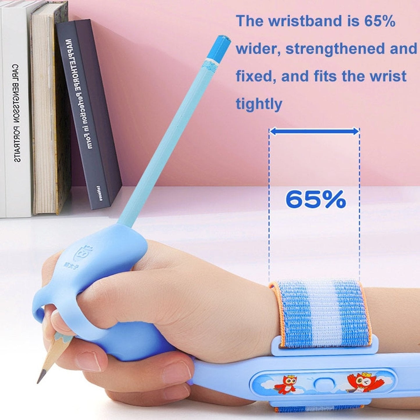 Student Anti-Wrist Hook Pen Holding Corrector Set – Writing Posture Fixer