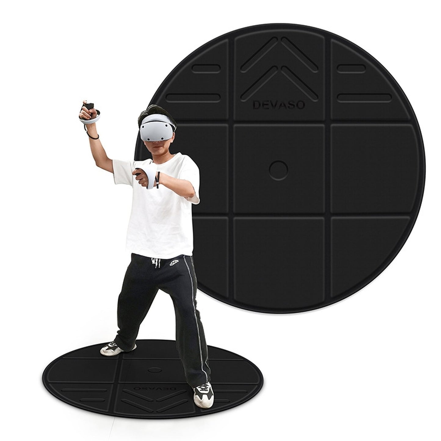 VR Headset Simulation Floor Mat – Non-Slip, Foldable, and Supportive for Therapy Sessions