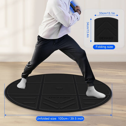 VR Headset Simulation Floor Mat – Non-Slip, Foldable, and Supportive for Therapy Sessions