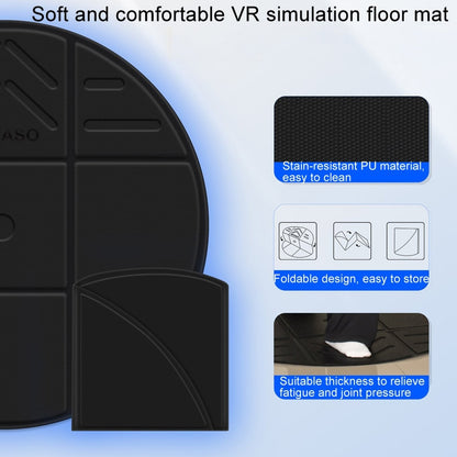 VR Headset Simulation Floor Mat – Non-Slip, Foldable, and Supportive for Therapy Sessions