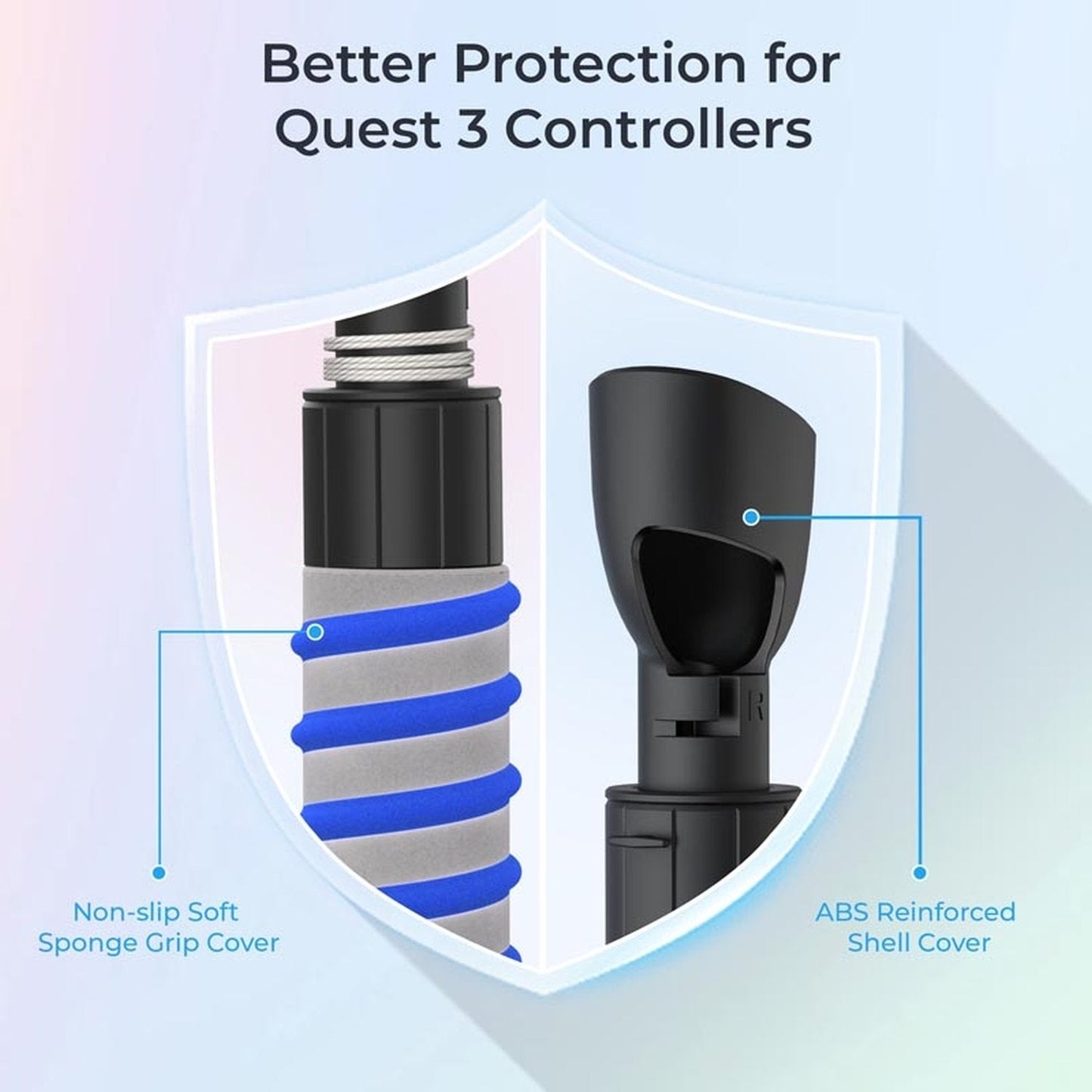 Grip Extension for Quest 3/3S – Comfortable, Durable, and Versatile