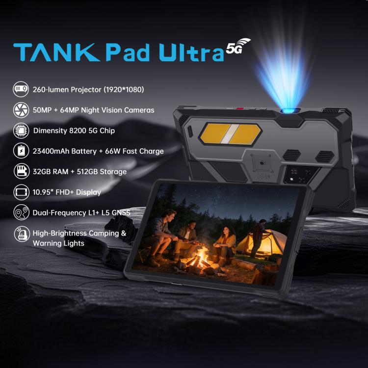 Unihertz 8849 Tank Pad Rugged Tablet | NDIS AAC & Sensory Aid