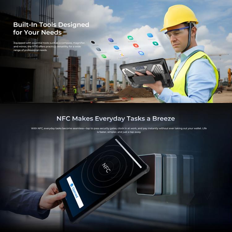 OUKITEL RT10 Rugged Tablet | NDIS AAC & Communication Aid