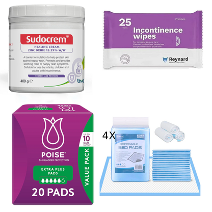 Complete Continence Care Starter Kit | NDIS Hygiene Bundle