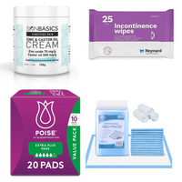 Complete Continence Care Starter Kit | Daily Living & Skin Support