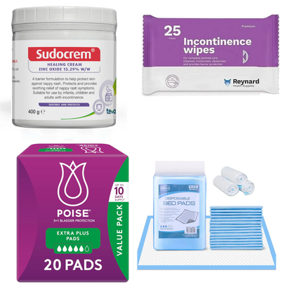 Complete Continence Care Starter Kit | NDIS Hygiene Bundle