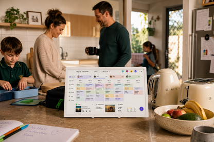15.6" Smart Touchscreen Planner | NDIS Routine & Cognitive Aid