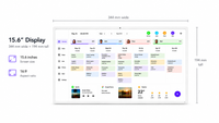 15.6" Smart Touchscreen Planner | NDIS Routine & Cognitive Aid