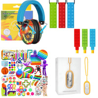 Calm Explorer Sensory Travel Kit | 4pc NDIS Regulation Bundle for Kids