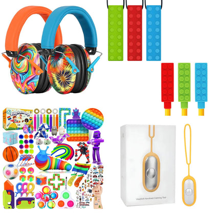 Calm Explorer Sensory Travel Kit | 4pc NDIS Regulation Bundle for Kids