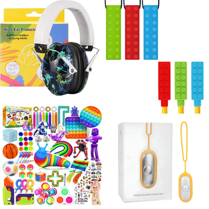 Calm Explorer Sensory Travel Kit | 4pc NDIS Regulation Bundle for Kids