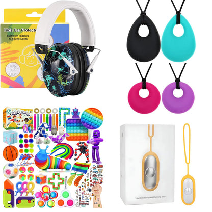 Calm Explorer Sensory Travel Kit | 4pc NDIS Regulation Bundle for Kids