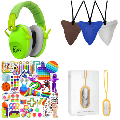 Calm Explorer Sensory Travel Kit | 4pc NDIS Regulation Bundle for Kids