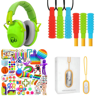 Calm Explorer Sensory Travel Kit | 4pc NDIS Regulation Bundle for Kids