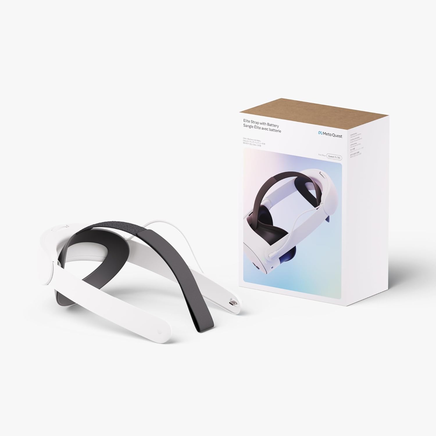 Quest 3 Elite Strap with Battery | Extended NDIS Therapy Aid