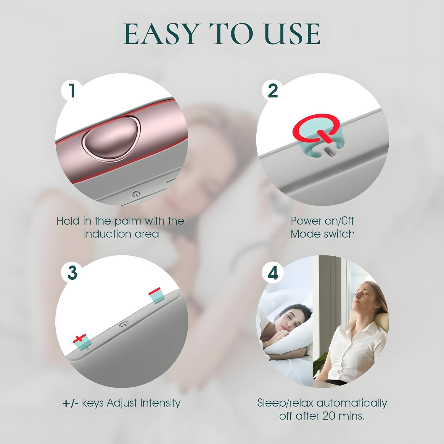 VibeShift Handheld Calming Tool | NDIS Anxiety & Sleep Aid